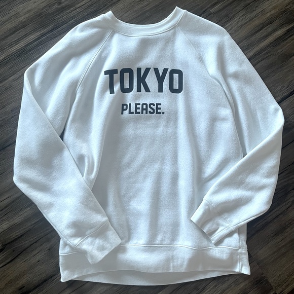 Brunette the Label Tokyo Please sweatshirt size M/L - Picture 1 of 2